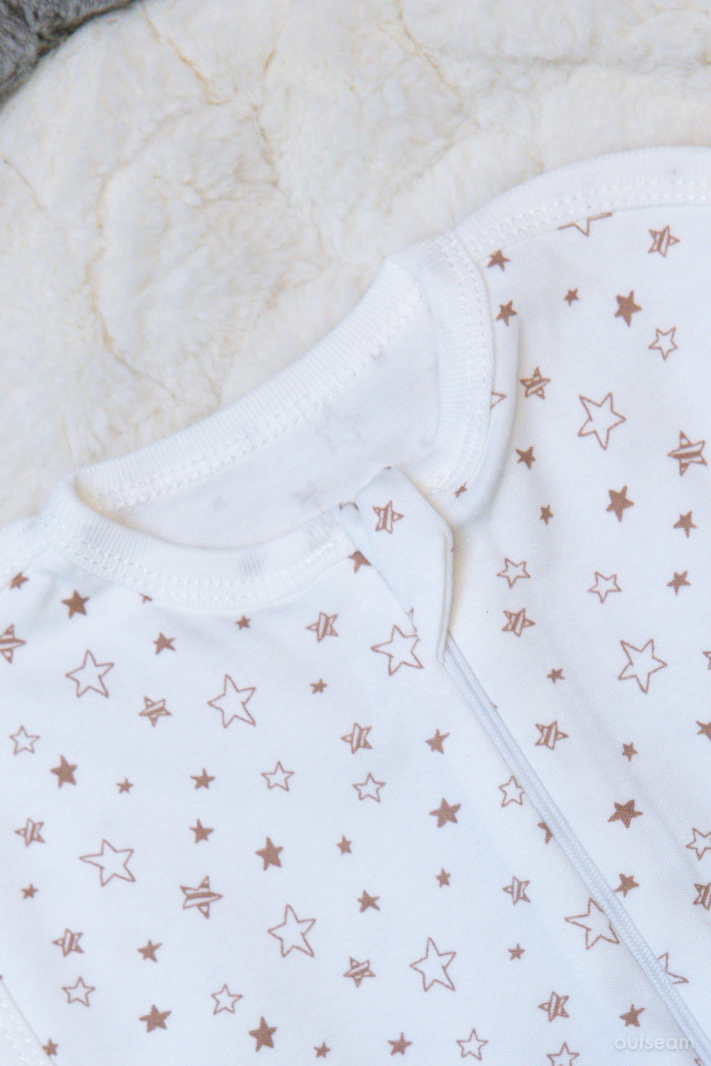 Outseam Newborn Sleep Cocoon Stars — detail view 2